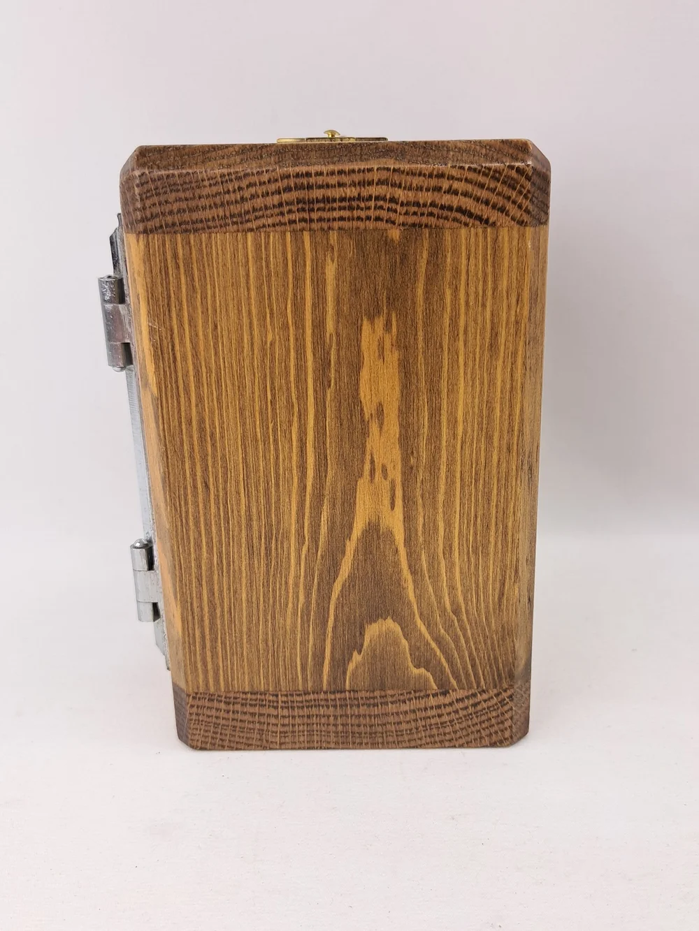 Vintage Mini Vault Coin Bank Puzzle Safe Lock Box Wooden Novelty Piggy Bank